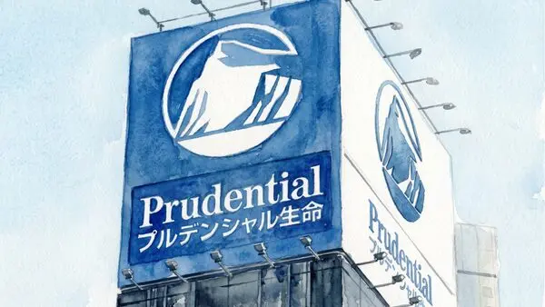 プルデンシャル生命の看板