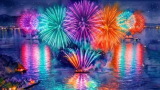 琵琶湖三市同時花火大会